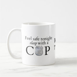 Caneca De Café Sinta-se seguro esta noite!