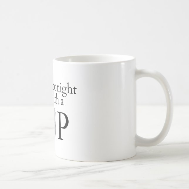 Caneca De Café Sinta-se seguro esta noite! (Direita)