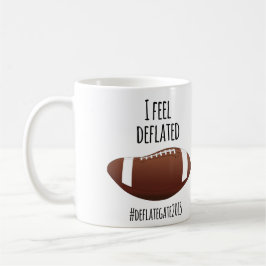 Caneca De Café Sinto-Me Deflatado...Deflatar A Porta De Café 2015