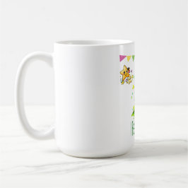 Caneca De Café Sinto Sorte Hoje - Rua. Desenho Sortudo do Dia de 