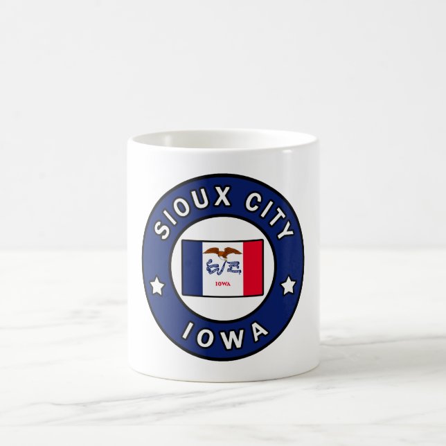 Caneca De Café Sioux City Iowa (Centro)