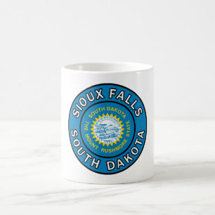 Caneca De Café Sioux Falls Dakota do Sul