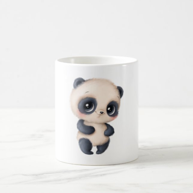 Caneca De Café Sip em estilo com nossa linda Panda Desi (Centro)