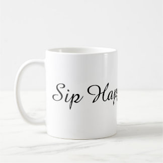 Caneca de Café Sip Happens