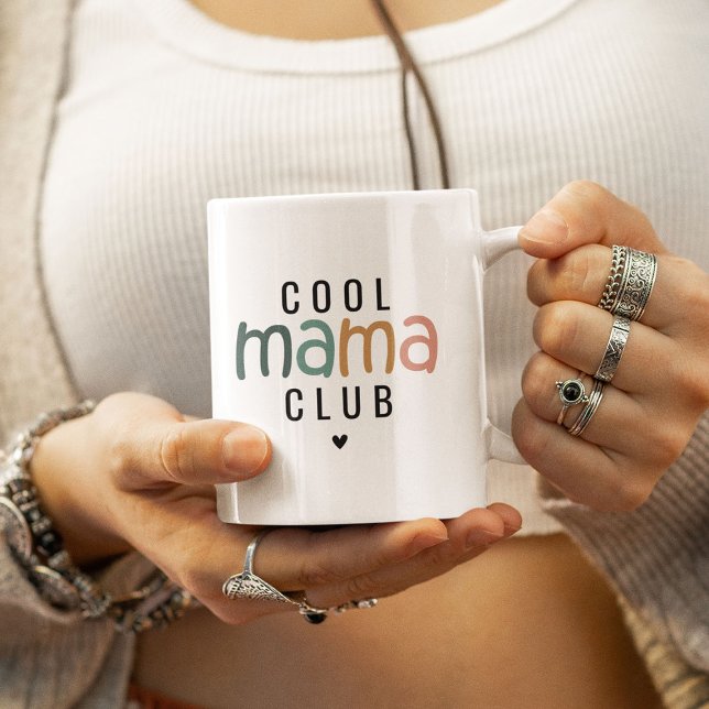 Caneca De Café Sip In Style: O Clube Legal da Mamãe (Criador carregado)