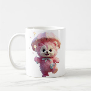 Caneca De Café "Sip Pink Joy"