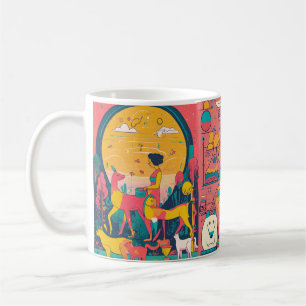 Caneca De Café Sip, Sketch e Savor: faça o que quiser para CRIAR