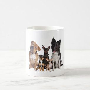 Caneca De Café Sip, Smile, Repetir - Cachorro Cortado - Mug para
