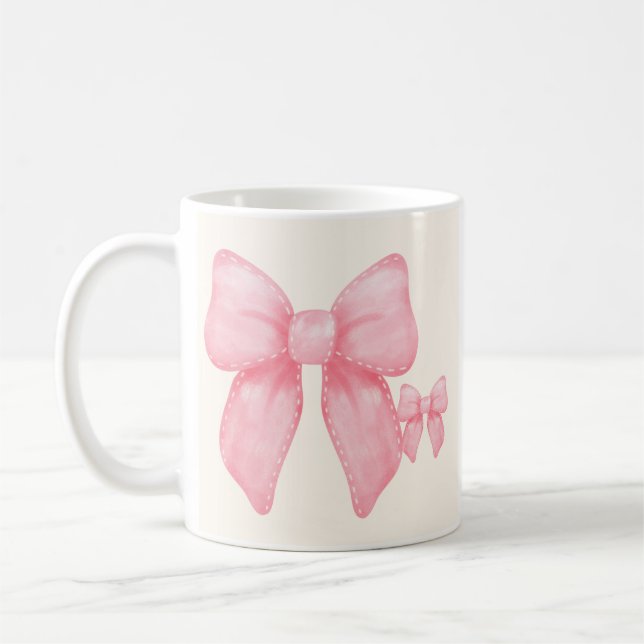 Caneca De Café Sips Flerantes: Arco Coquette Coffee Mug (Esquerda)