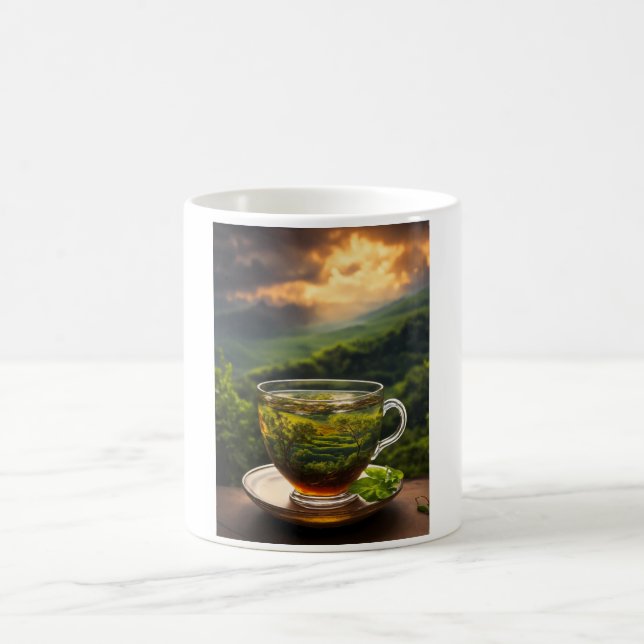 Caneca De Café "Sips of Serenity: The Perfect Tea Mug" (Centro)