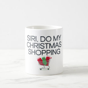 Caneca De Café Siri, faça meu compro de Natal