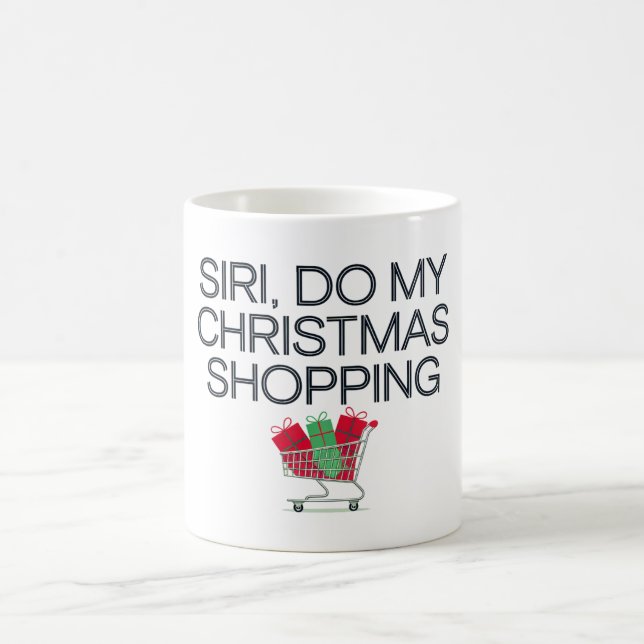 Caneca De Café Siri, faça meu compro de Natal (Centro)