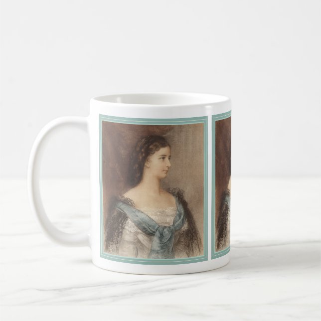 Caneca De Café Sisi - Elisabeth de Baviera - imperatriz de (Esquerda)