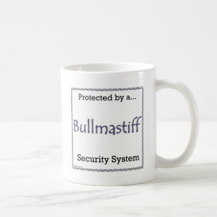 Caneca De Café Sistema de Segurança Bullmastiff
