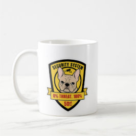 Caneca De Café Sistema de Segurança Francês Engraçado Julgamento 