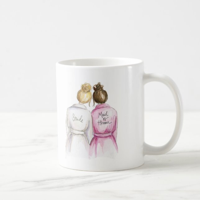 Caneca De Café Sister Madrinha de casamento Mug (Direita)