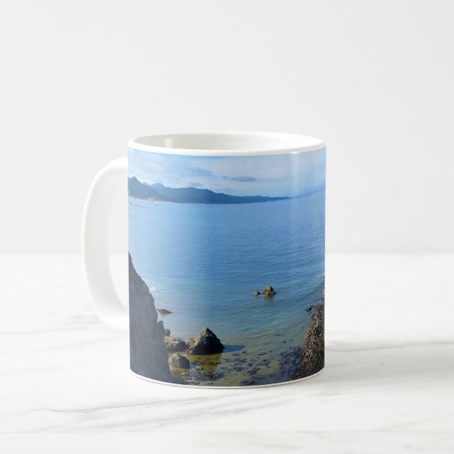Caneca De Café Sisters Rock State Park, Costa do Oregon (Frente Esquerda)