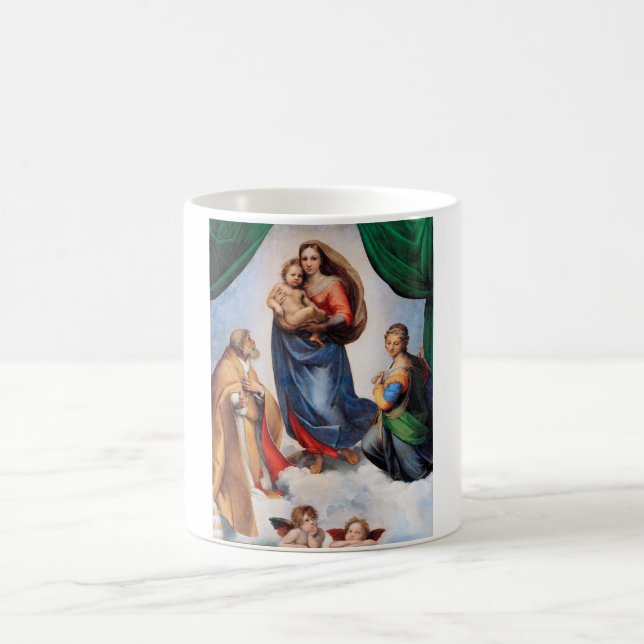 Caneca De Café Sistine Madonna, Raphael (Centro)
