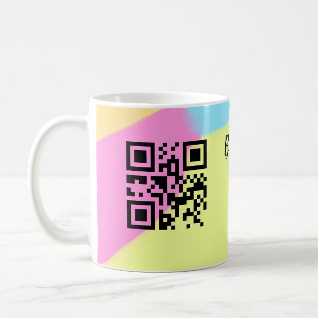 Caneca De Café site simples de empresa de negócios código de barr (Esquerda)