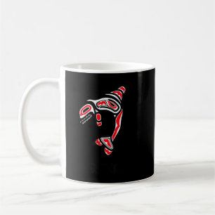 Caneca De Café Sitka Alaska Native Indian Orca Killer Wh