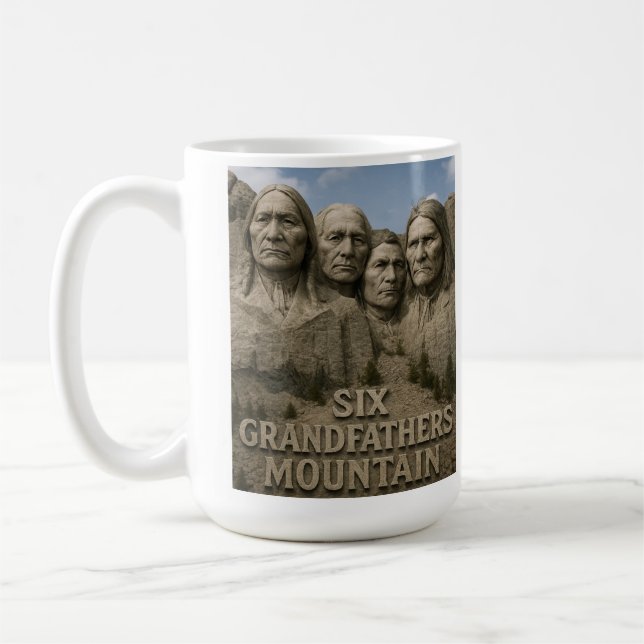 Caneca De Café Six Grandfathers (Esquerda)