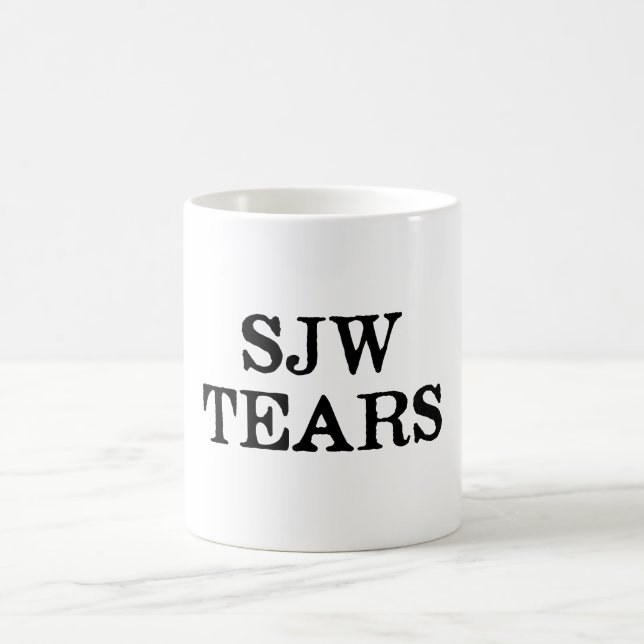 Caneca De Café SJW Tears Mug (Centro)
