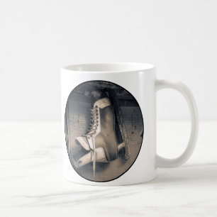 Caneca De Café Skate do hóquei do vintage