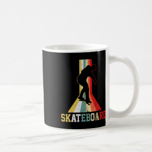 Caneca De Café Skateboarder Retro Skate Sk8