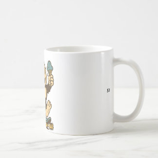 Caneca De Café Skateboarding Monkey With Crown And Ice-cream-cone