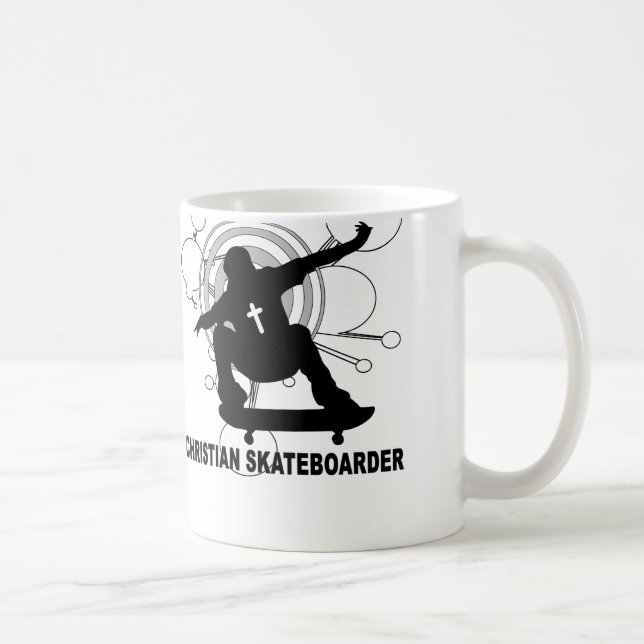 Caneca De Café Skater cristão (Direita)