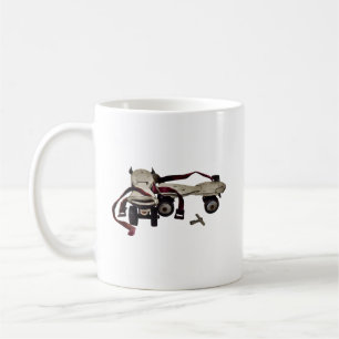 Caneca De Café Skates com cilindro metálico com chave