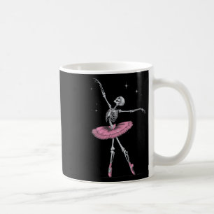 Caneca De Café Skeleton Balé Halloween Costume Engraçado Skype