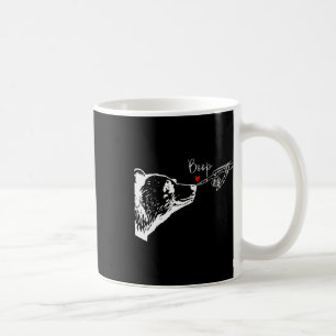 Caneca De Café Skeleton Boop Bear Dia de as Bruxas engraçado Meni