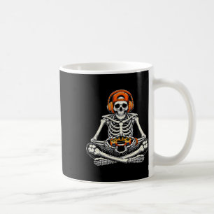 Caneca De Café Skeleton engraçado Jogos de Vídeo Skull Men Hal