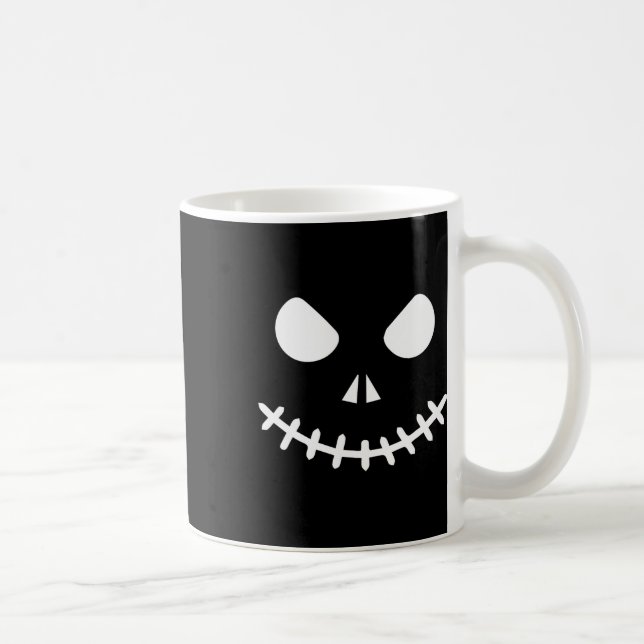 Caneca De Café Skeleton Halloween (Direita)