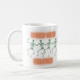 Caneca De Café Skeletons assustadores