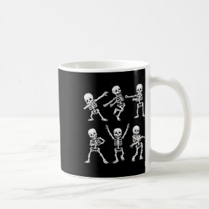 Caneca De Café Skeletons Dançantes Desafio Meninos Meninas H
