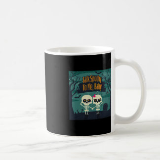 Caneca De Café Skeletons no Amor Fala Estranho para Mim Hallowee