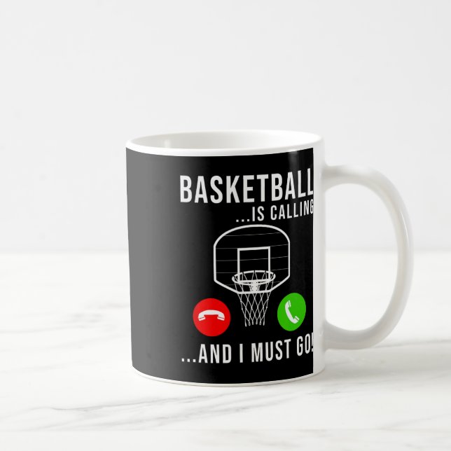 Caneca De Café Sketll Is Calling - Sketll Funny Sketll Player  (Direita)
