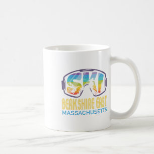 Caneca De Café Ski Berkshire East Machusets esquiando férias
