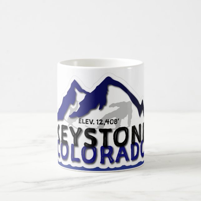 Caneca De Café Ski Keystone CO Mug (Centro)
