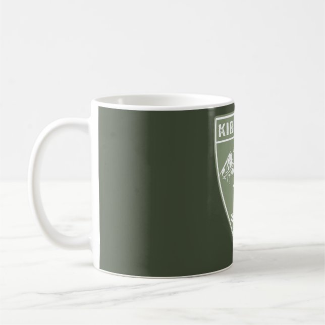 Caneca De Café Ski Kirkwood California (Esquerda)