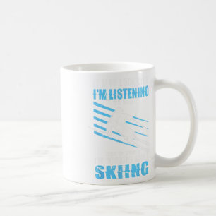 Caneca De Café Skiing Skiier - Ski Rider - Esqui