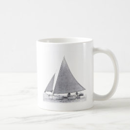 Caneca De Café Skipjack da baía de Chesapeake