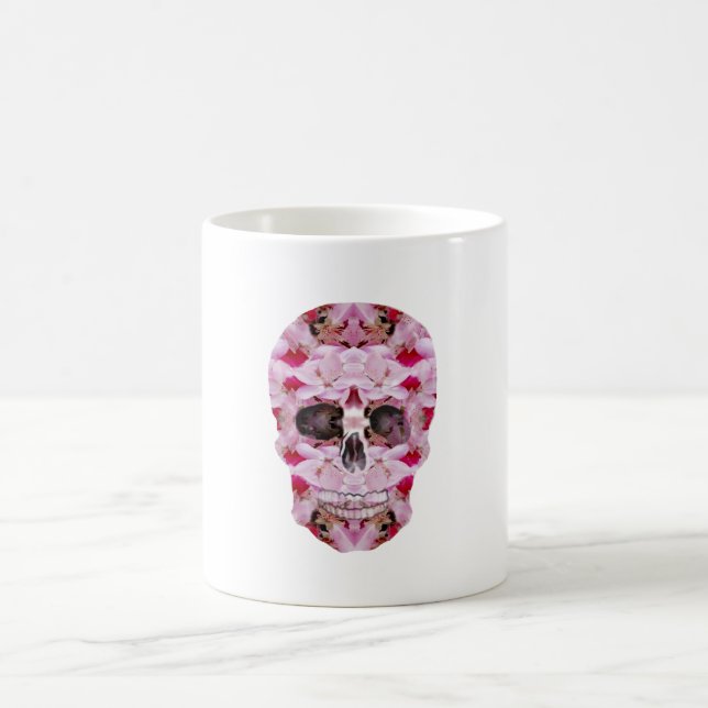 Caneca De Café Skull Art Classic Mug (Centro)