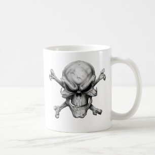 Caneca De Café Skull Crossed Bones