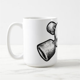 Caneca De Café Skull & X-truX OG Skateboard