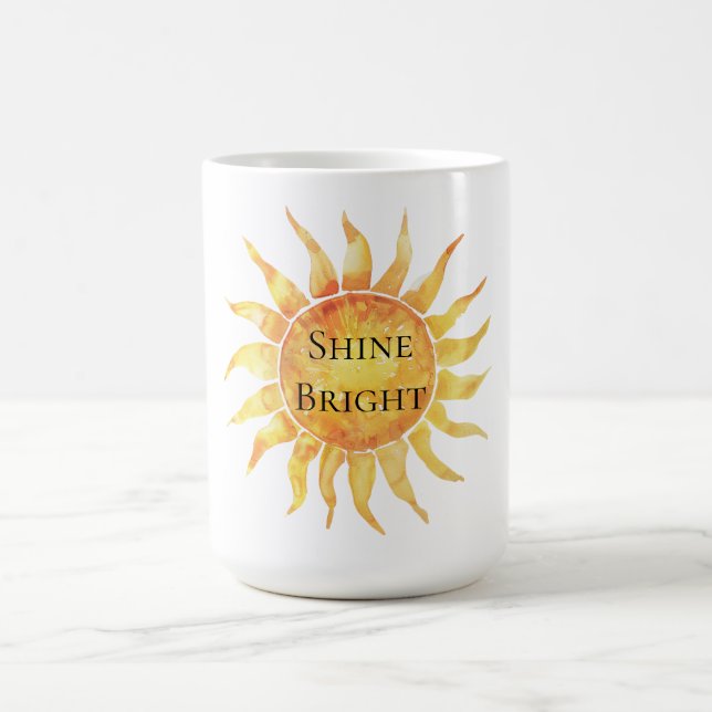 Caneca De Café Sky Sun Shine Bright (Centro)