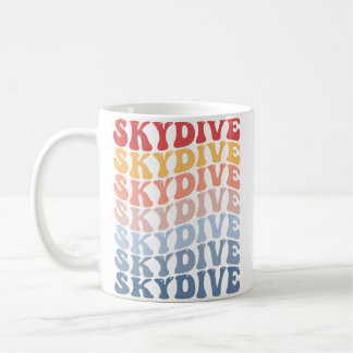 Caneca De Café Skydive Groovy Skydiving