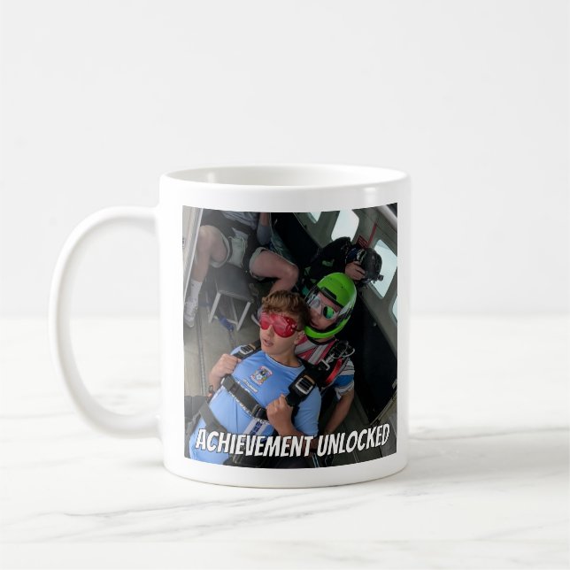 Caneca De Café Skydive Mug - Alcance Desbloqueado (Esquerda)